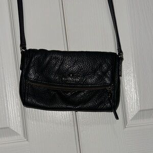Kate Spade Textured Black Crossbody Bag